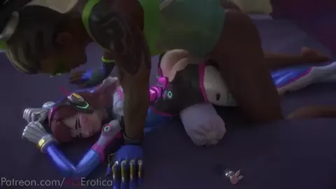 Lucio Teaches D.Va a Lesson - Vgerotica