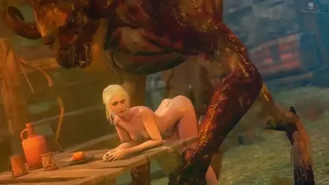 Chort Fucks Ciri - Darktronick