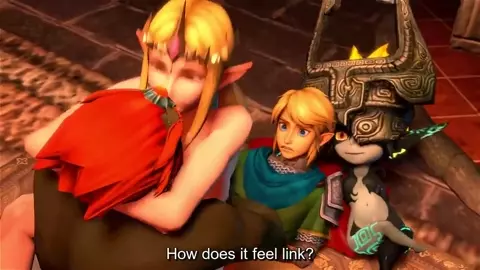 Ganondorf Fucks Zelda while Link Watches - Secaz