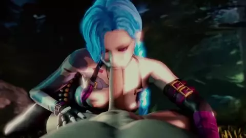Jinx Deepthroat Blowjob - Kawaii Detective Enthusiast
