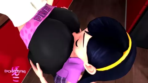 Helen X Violet ass rimming - PonkoSFM