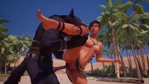 Maya and Black Wolf -Adeptus Steve