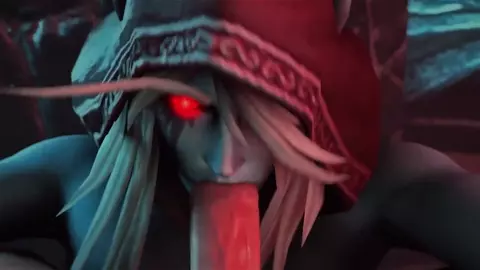 Sylvanas blowjob - Secazz