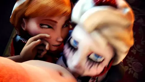Anna Elsa Blowjob Domination - Lordaardvark
