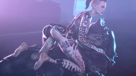 Mass Effect, Jack - BluelightSFM