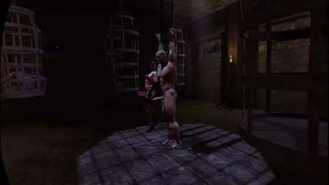 SFM VR 3D 60FPS Big tits mistress femdom sissy dildo milking training