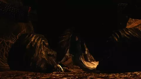 Khajiit Taken by Lustful Cave Troll
