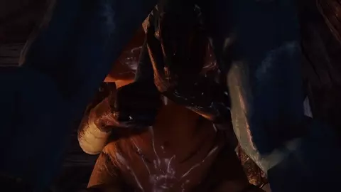 Khajiiti Teen Sucks off Riekling Chief
