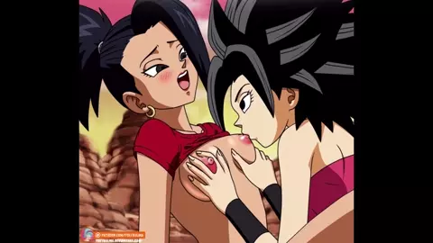 Cabba Bangs Caulifla and Kale