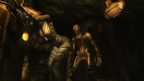 Khajiiti Brat Used and Abused by Draugr