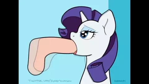 Rarity Gives A Blowjob With Voice Acting(Animation By: KumaKum)