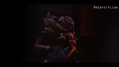 Sly Cooper x Carmelita Fox x Starfox Krystal Threesome Porn Parody (MrSafetyLion)