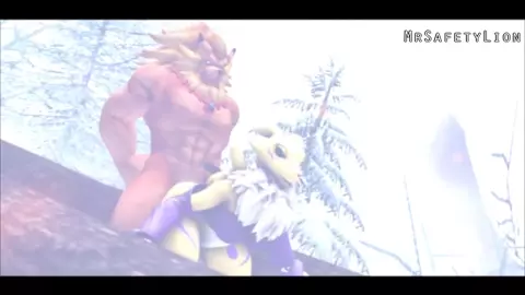 Leomon x Renamon - MrSafetyLion