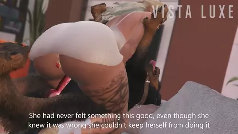 GTA V - Dog pleasures horny wife.