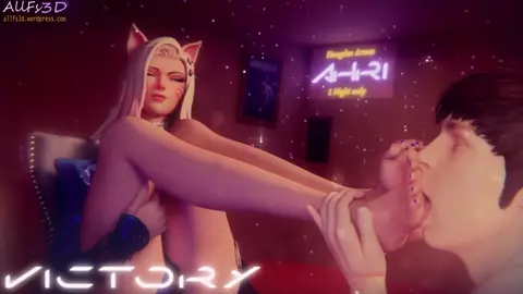 Ahri foot worship
