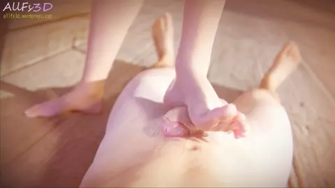 Brigitte footjob POV