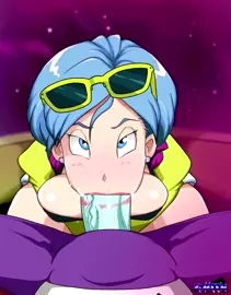 Bulma Sucking Jaco
