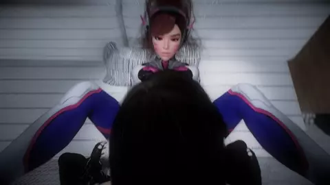 Virt-a-mate - Futa Tifa x D.VA (Ademar 440 anim)
