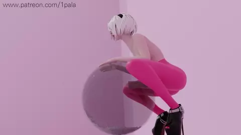 2b ejaculates on the ball_2 [1pala]