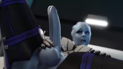 Liara T’Soni cumming everywhere [LikkeZG]