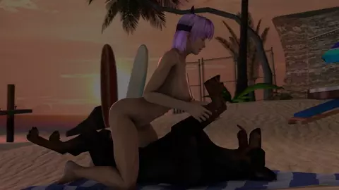 Riding a Dog?