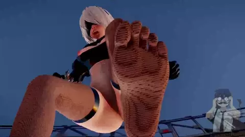 Nier - 2B 【Femdom Fetish】OLD VIDEO