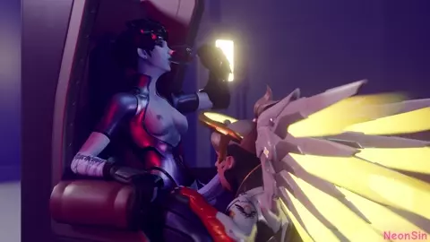 Futa Widow x Mercy [NeonSin]