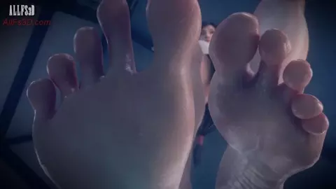 Tifa steps on you