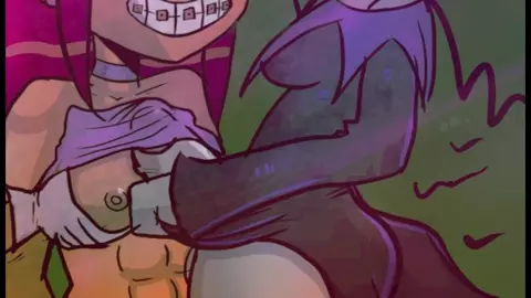Teen Titans Jinx x Raven x Starfire X Blackfire [Futa]
