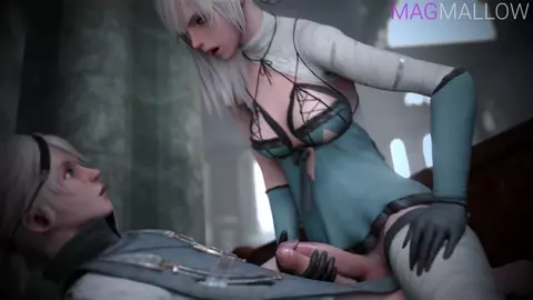 Futa on Male Frottage