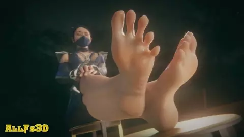 Kitana Foot fetish femdom POV