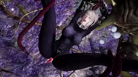 The girl who was attacked by an alien demo