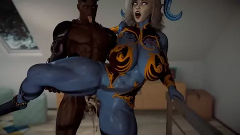 Steamy demon sex
