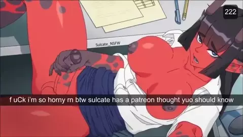 Demon Futa jerks off