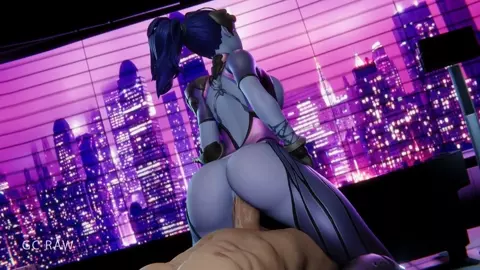 Widowmaker Cyberpunk Jump Sex