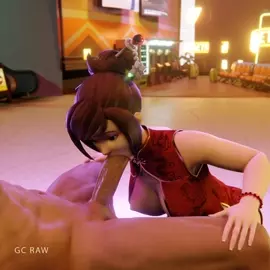 Mei blowjob in airport