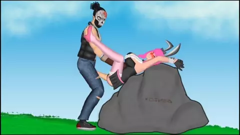 Free Fire Hentai Bunny Girl Rape by Skull Mask (GenzoX)