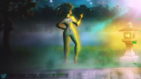 Akali enjoying the night (NSFW Version)