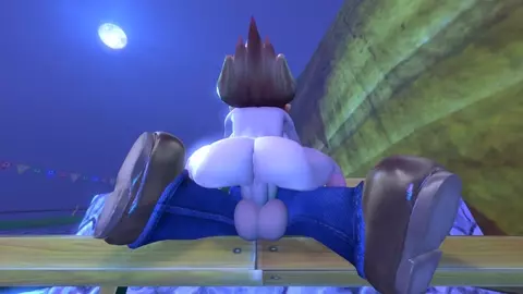 Peach Riding Luigi