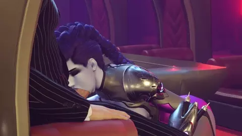 Widowmaker Naughty Blowjob [Domsfm]