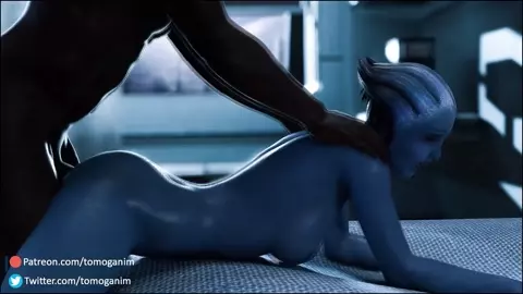 Liara Bends Over (Blacked) [Tomoganim]