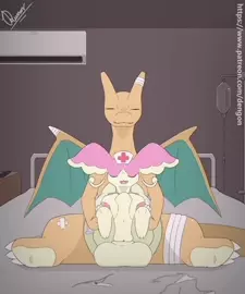 Healing Charizard [dengon]