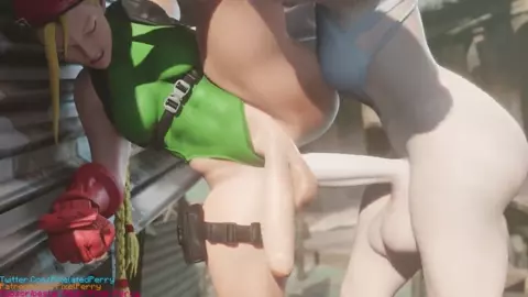 Cammy Bouncing Dick [pixel-perry]