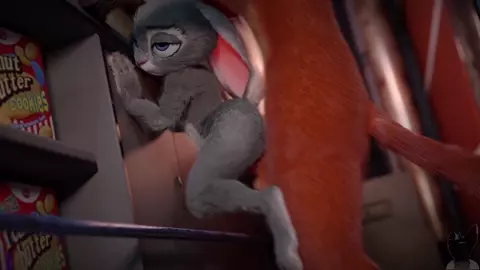 Judy Hoops And Nick Wilde [Twitchyanimation]