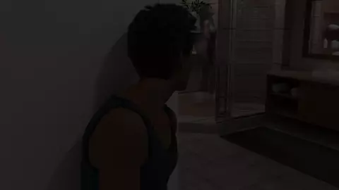 Caught by mom