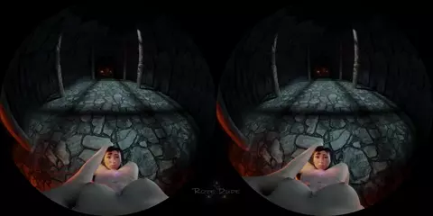 Lara Croft licking your pussy in VR