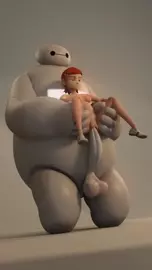 Baymax and Gwen [weirdosfm]