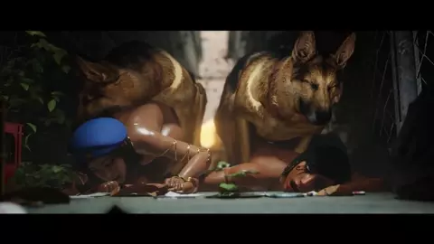 Ana Amari And Pharah Dog Power