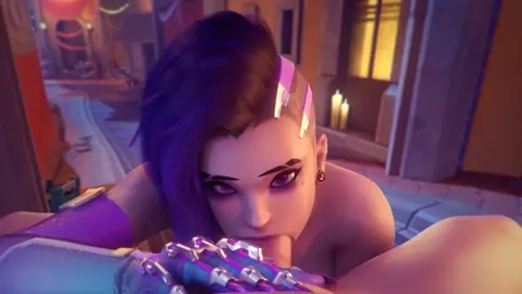 Sombra Sucking And Riding Your Cock [ForceballFX]