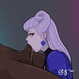K/DA Evelynn Blowjob Loop with Music